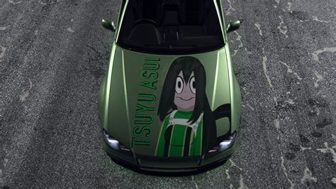 tsuyu r34|Tsuyu Asui Nissan GT